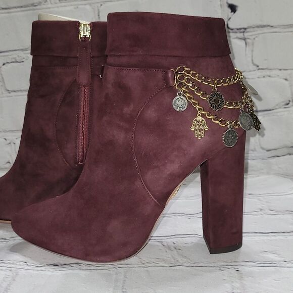 Rich Purple Aquazzura 'Naty' Boot - 36.5 - Picture 7 of 12